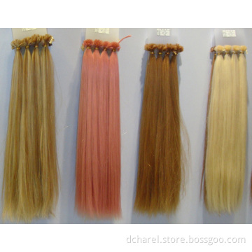 Lock of Hair, Keratin Pre-Bonded Remy Hair